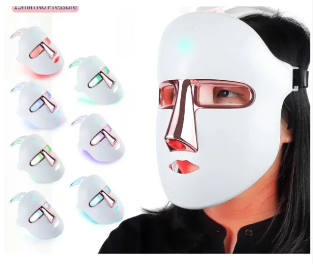Micaglow 7-Color LED Light Therapy Facial Mask