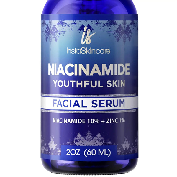 Niacinamide Serum for Face 10% with Zinc 1% Vitamin B3 Serum DOUBLE SIZED 2 oz