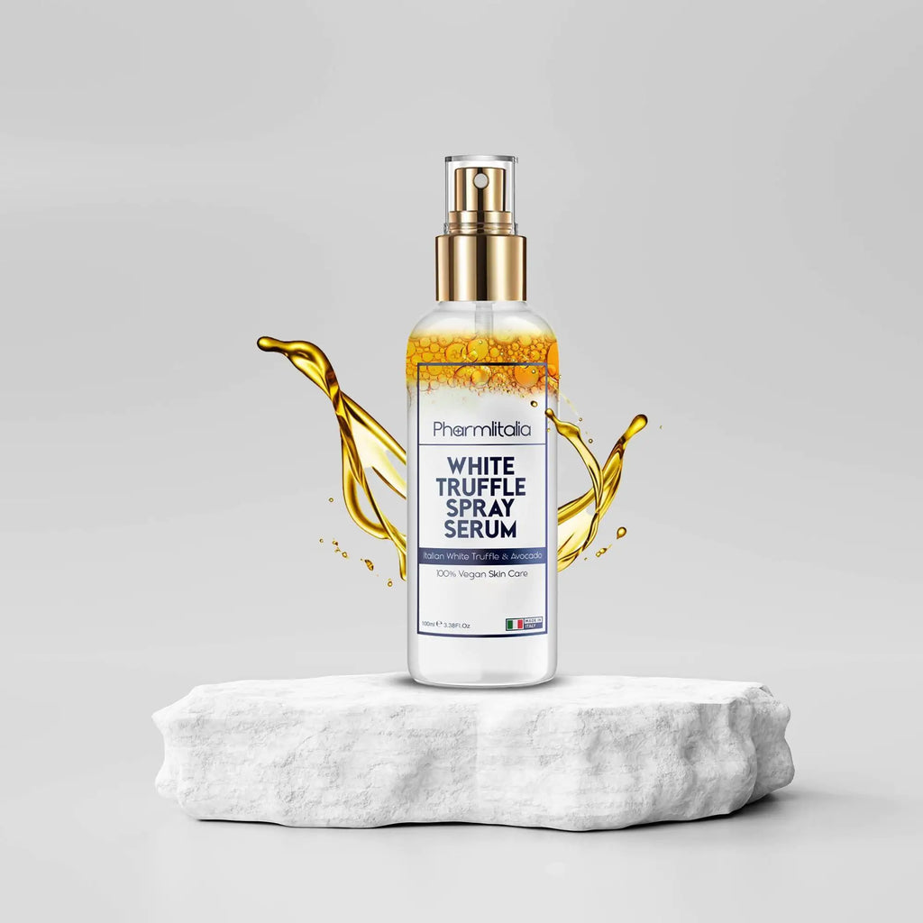 Italian White Truffle Spray Serum Vegan Skin Care Face Mist Hydrating 3.38 Fl Oz
